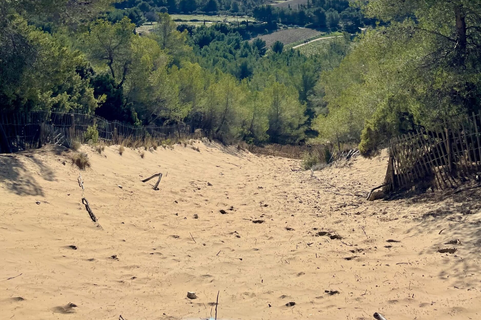 La colline de sable